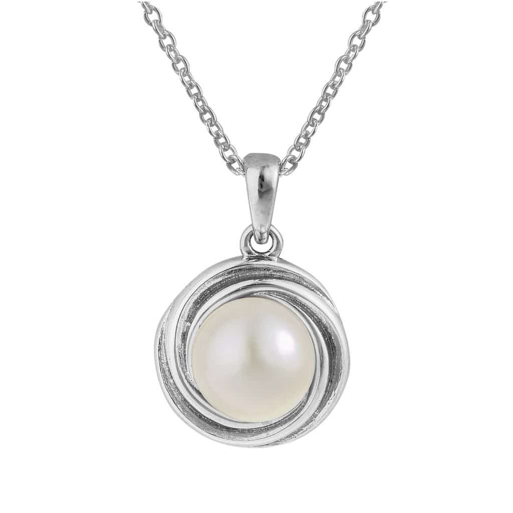 Pretty Round Pearl Pendant