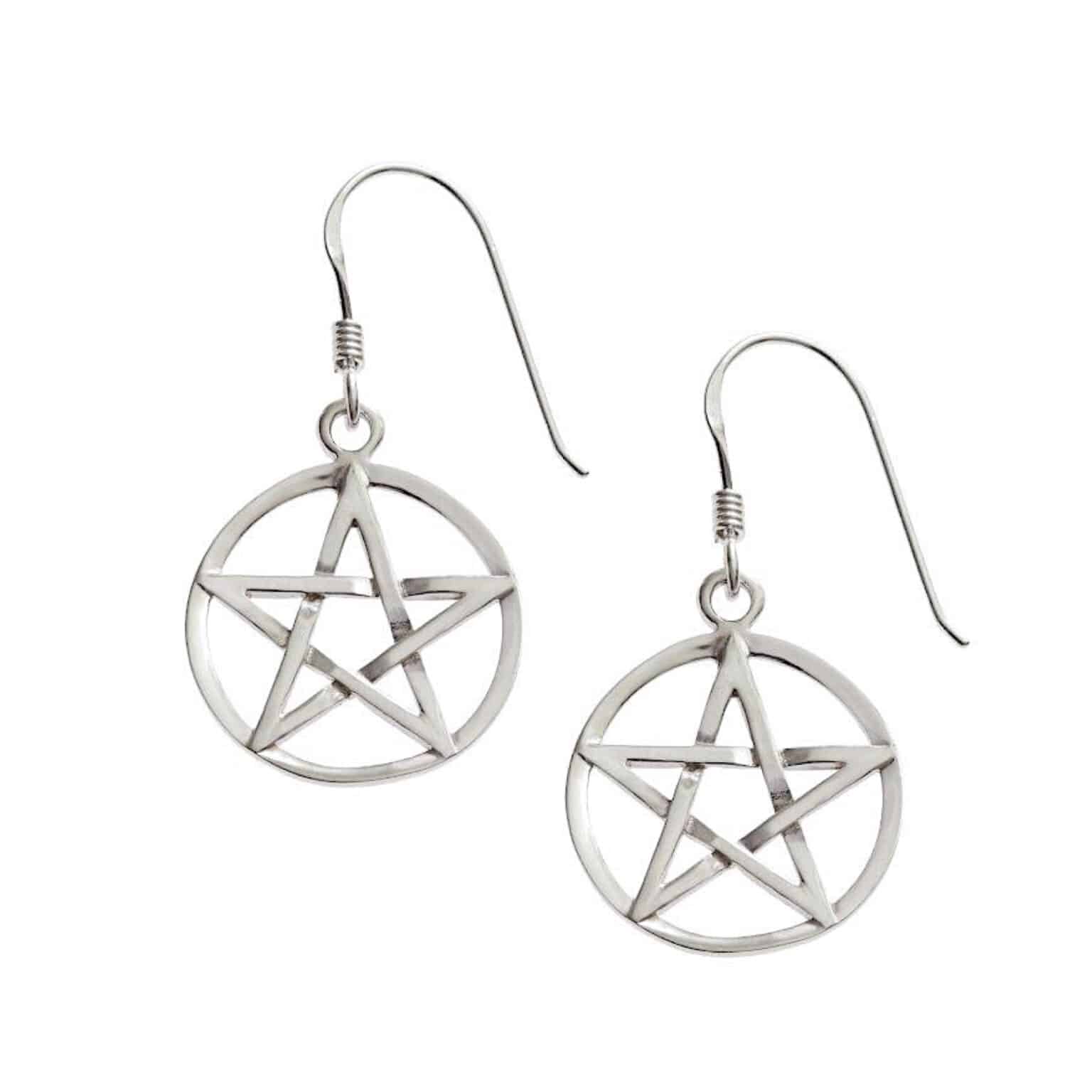Pentagram Oreringe