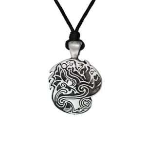 Pewter Dragon Necklace 18